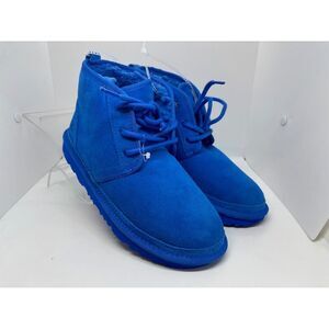 NWOB Ugg Neumel II Royal Blue Chukka Ankle Boot Youth Size 5 Women's 6.5